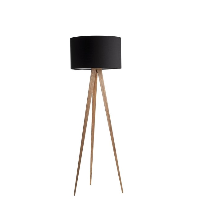 Lampadaire design en bois scandinave, TRIPOD WOOD - ZUIVER