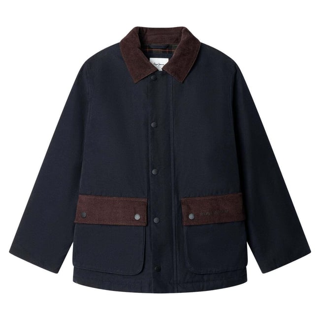 Parka Avec Fermeture Éclair bleu dulwich <span itemprop=