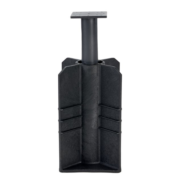 In Ground Parasol Base For Cantilever Parasol, black, SO'HOME