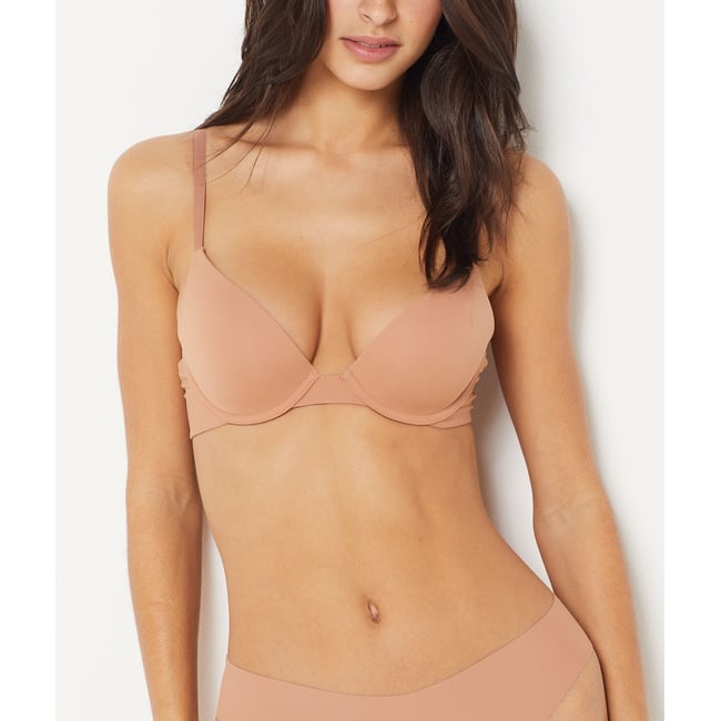 Soutien-gorge Push-up Etam Taille 85C - Rose Gris - Coussinets Amovibles - Neuf Sans étiquettes