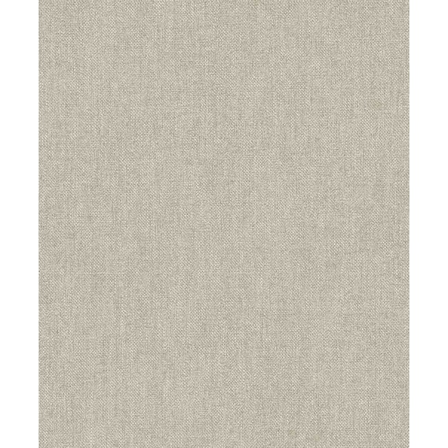 Papier peint uni effet toile jute taupe sable Couleur beige <span itemprop=
