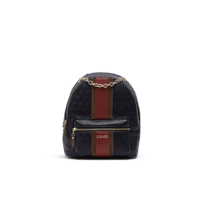 Sac à dos avec logo monogramme - LIU JO