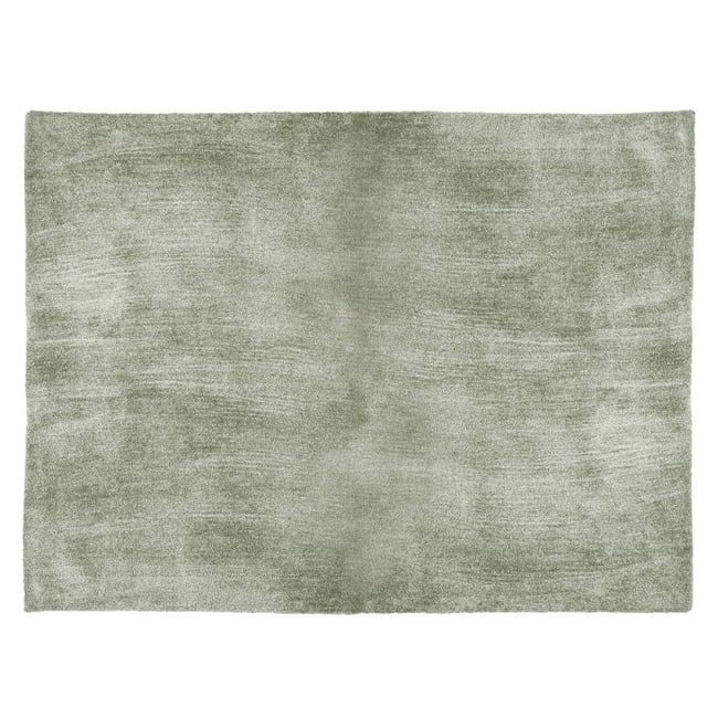 Tapis rectangulaire JOANNE Couleur vert kaki <span itemprop=