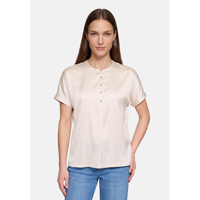 T-shirt façon blouse à revers au bas des manches - BETTY BARCLAY