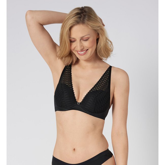 Sujetador fular Aura Spotlight negro <span itemprop=
