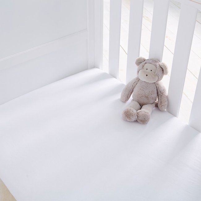 Pack of 2 Safe Nights Cot Fitted Sheet - SILENTNIGHT