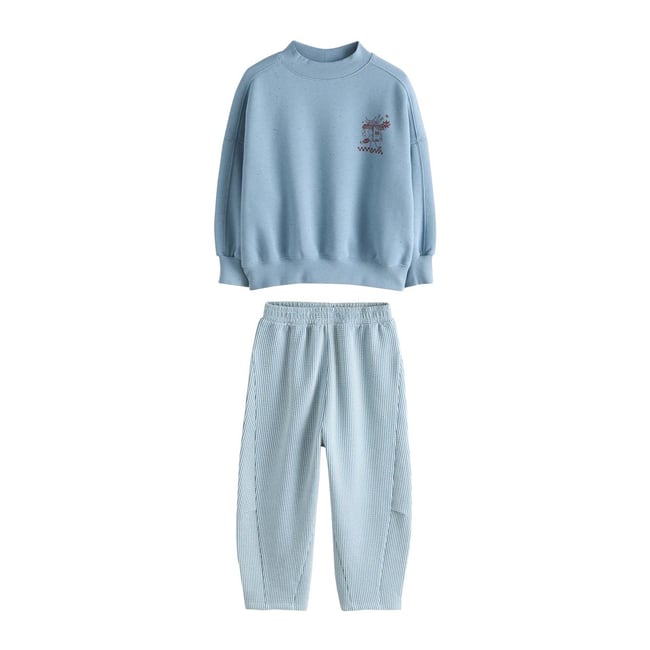 Ensemble sweat et pantalon texturé - NEXT