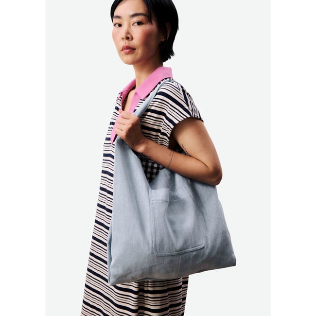 Sac TAYRONA bleu jean <span itemprop=