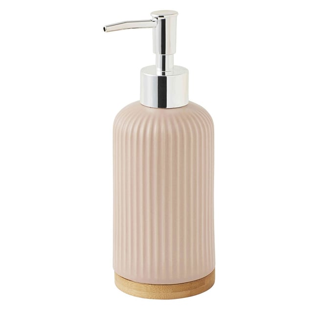 Distributeur de savon strié en céramique SMART - GUY LEVASSEUR