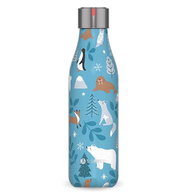 Bouteille isotherme Polaire 500 ml Couleur bleu <span itemprop=