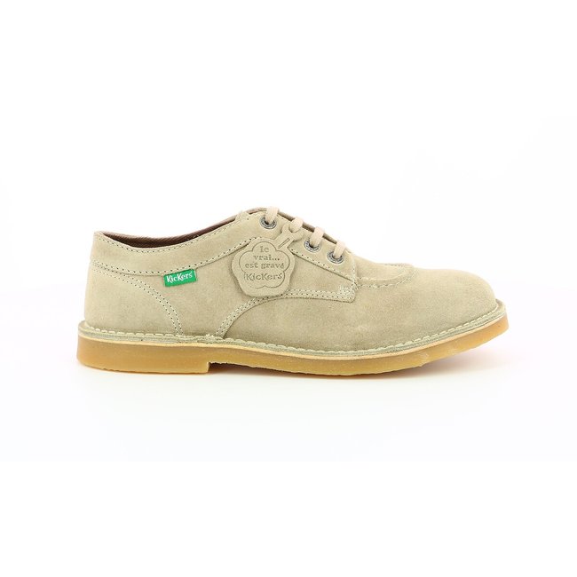 Kick Karma Suede Brogues, beige, KICKERS