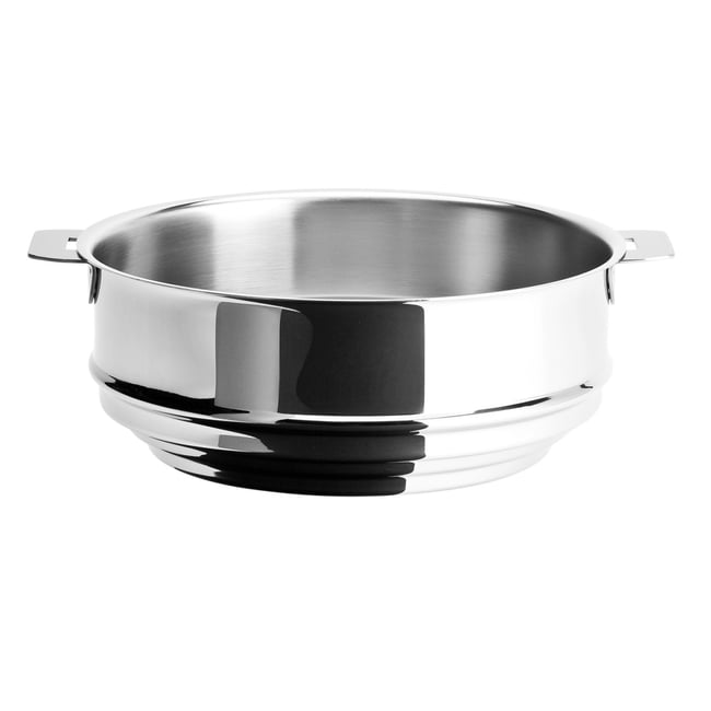 Cuit-vapeur universel inox  amovible diamètre 20cm MUTINE inox <span itemprop=