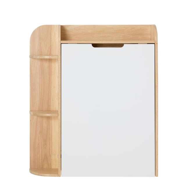 Table à langer murale avec rangement bois <span itemprop=
