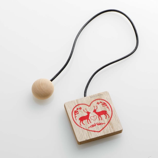 Embrasse aimantee Cerfi rouge rouge <span itemprop=