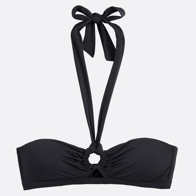 Haut de maillot de bain bandeau noir LA REDOUTE COLLECTIONS