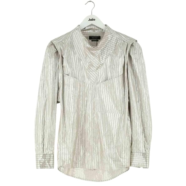 Blouse - Très Bon État argent <span itemprop=