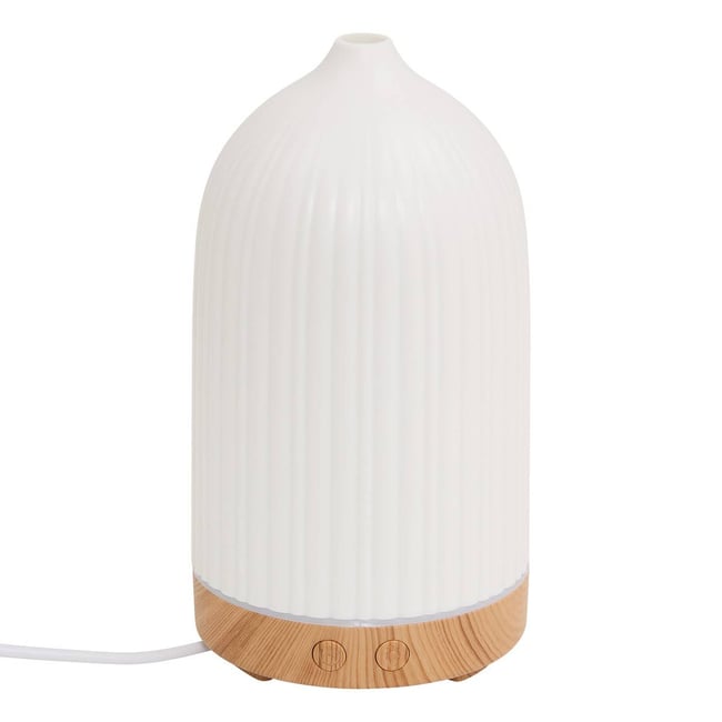 Diffuseur d'huiles essentielles BERNI Couleur blanc <span itemprop=