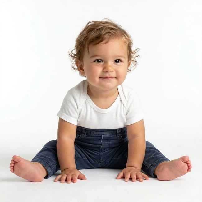 Pantalon bébé - Très bon état bleu <span itemprop=