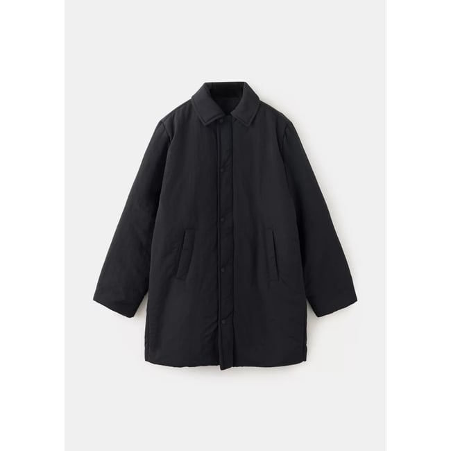 Manteau matelassé noir <span itemprop=