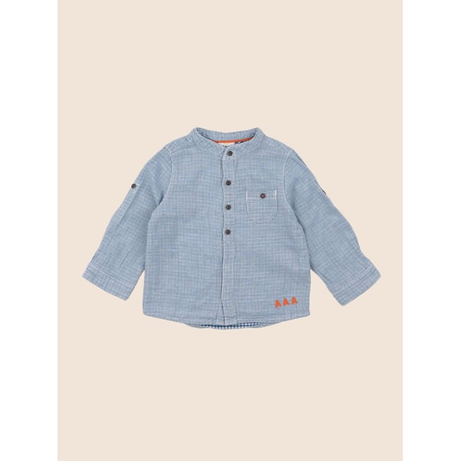 Chemise - Etat satisfaisant bleu <span itemprop=