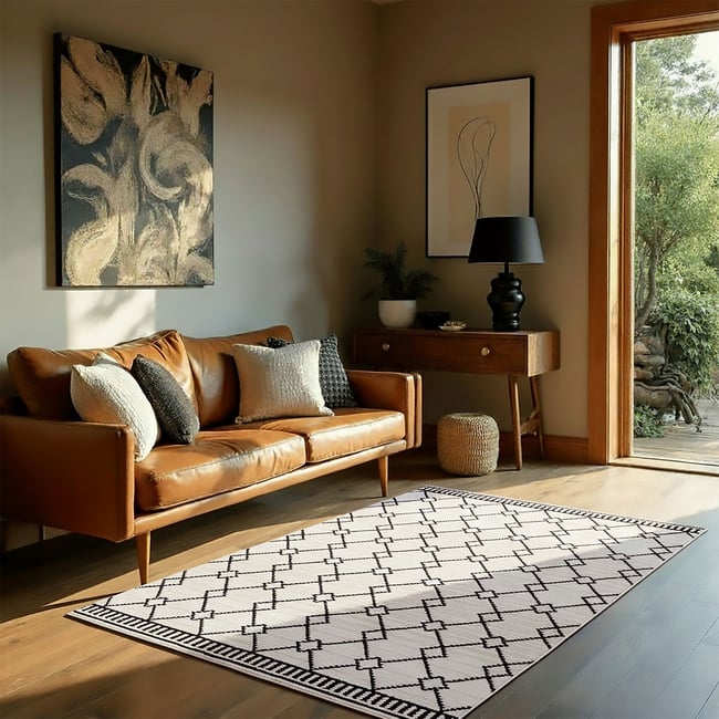 Tapis moderne ALLIA DIAMOND Couleur monochrome <span itemprop=