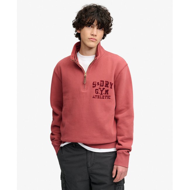 Sweatshirt Demi-Zip Ton sur Ton - SUPERDRY