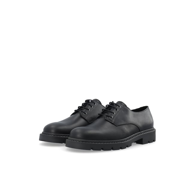 Derbies En Cuir - BIANCO