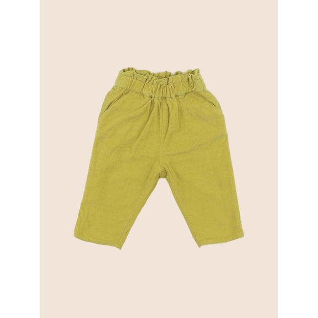 Pantalon - Très bon état jaune <span itemprop=