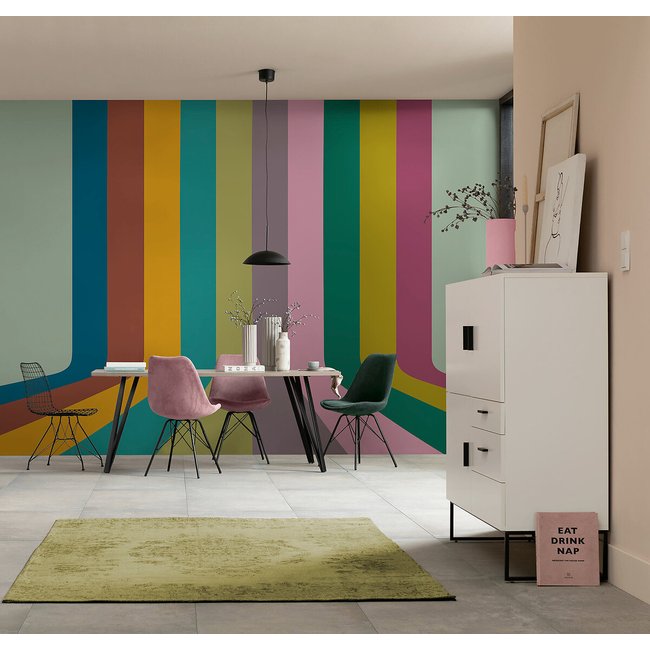 Papel de parede Modern, INTERELIFE multicolor <span itemprop=