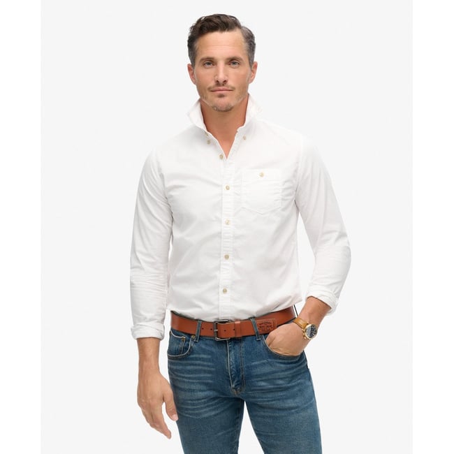 Chemise à manches longues The Merchant Store optic <span itemprop=