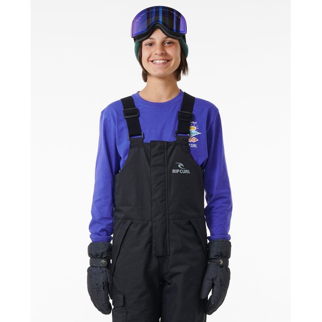Bib de ski  JUNIOR jet black <span itemprop=