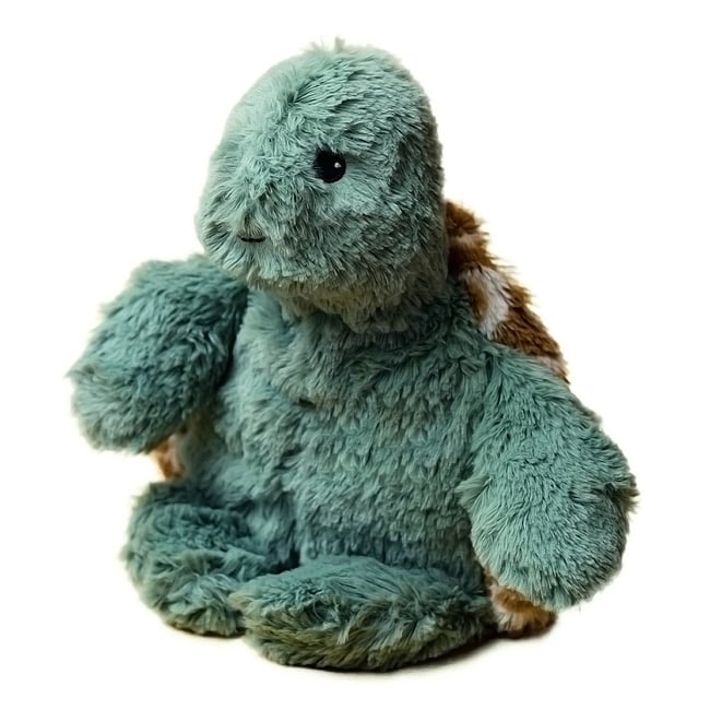 Peluche Bouillotte Tortue vert <span itemprop=