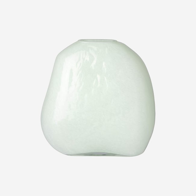 Vase verre AQUA Couleur vert <span itemprop=