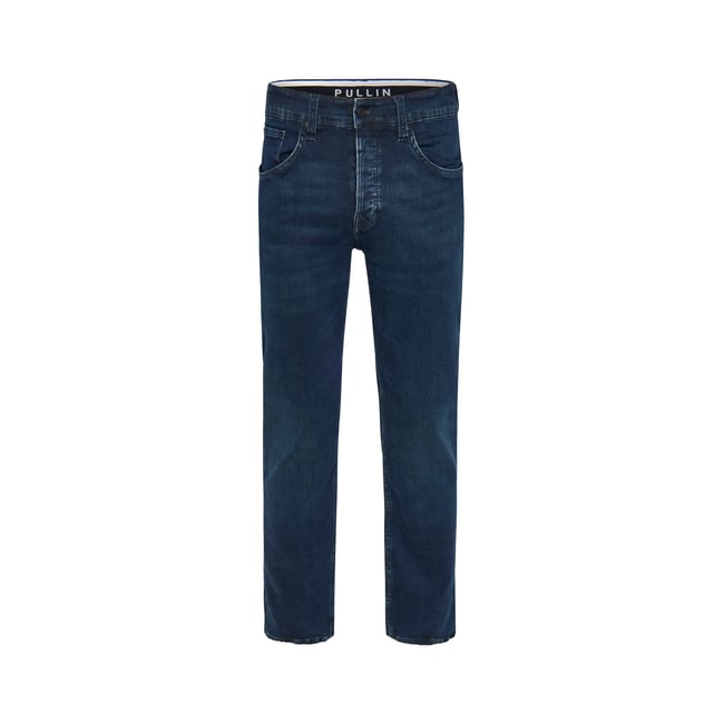 PANTALON REGULAR IZY bleu <span itemprop=