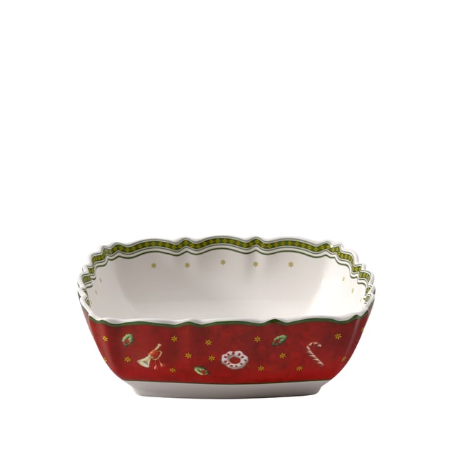 Plat Creux De Service TOY'S DELIGHT Couleur rouge <span itemprop=