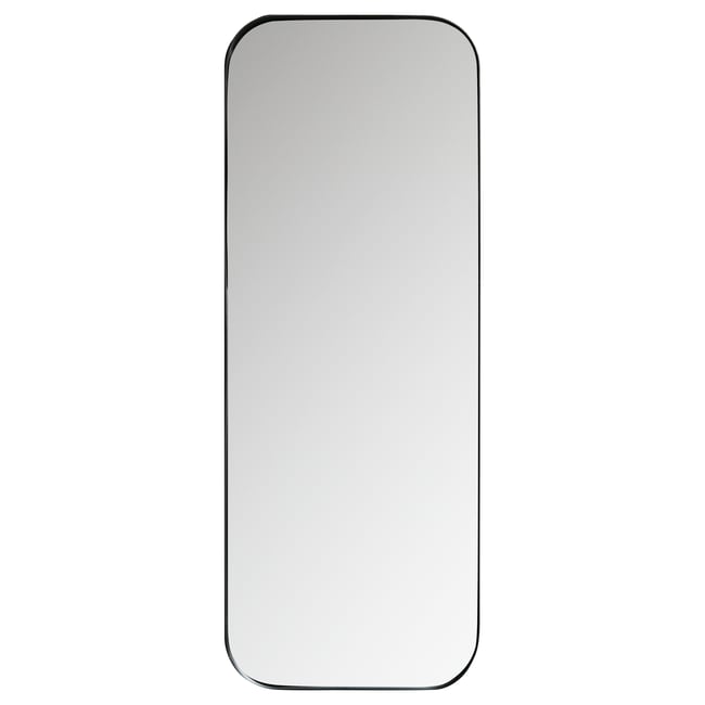 Miroir en métal DOUTZEN Couleur noir <span itemprop=