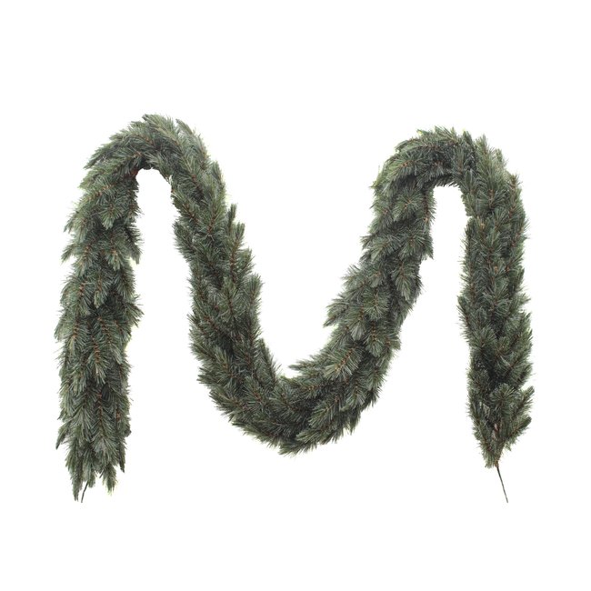 Guirlande de Noël L180 cm FOREST FROSTED Couleur vert <span itemprop=