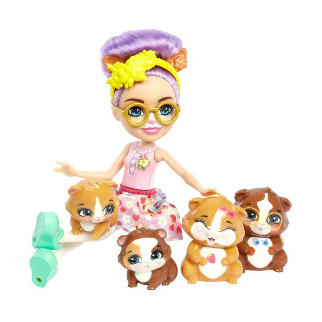 Famille De Glee Cochons D'inde - Enchantimals - MATTEL