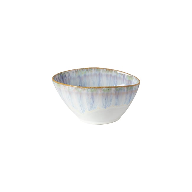 Bol à soupe/à céréales ovale 16 BRISA Couleur blanc - bleu <span itemprop=