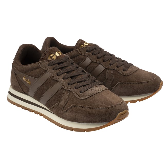 Baskets DAYTONA SUEDE marron foncé <span itemprop=