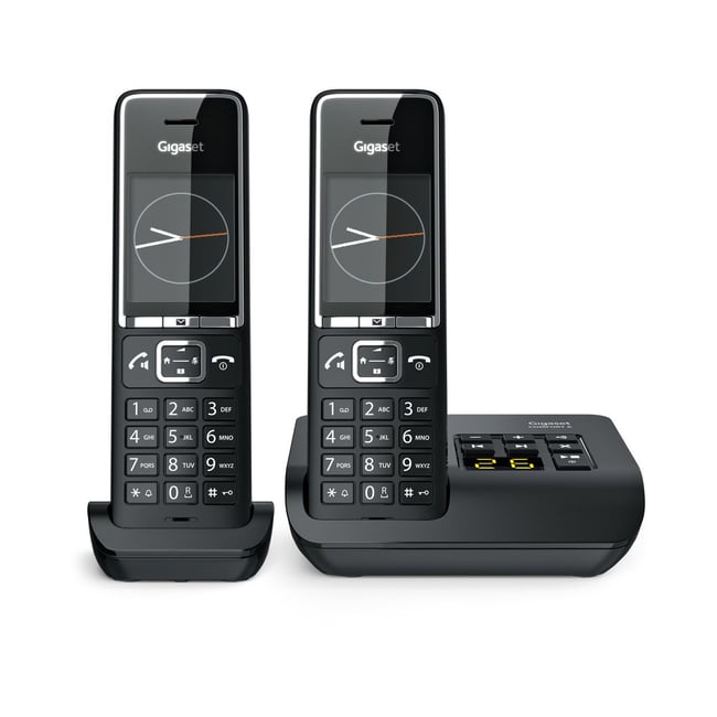 Téléphone sans fil COMFORT 550 A DUO NOIR noir <span itemprop=