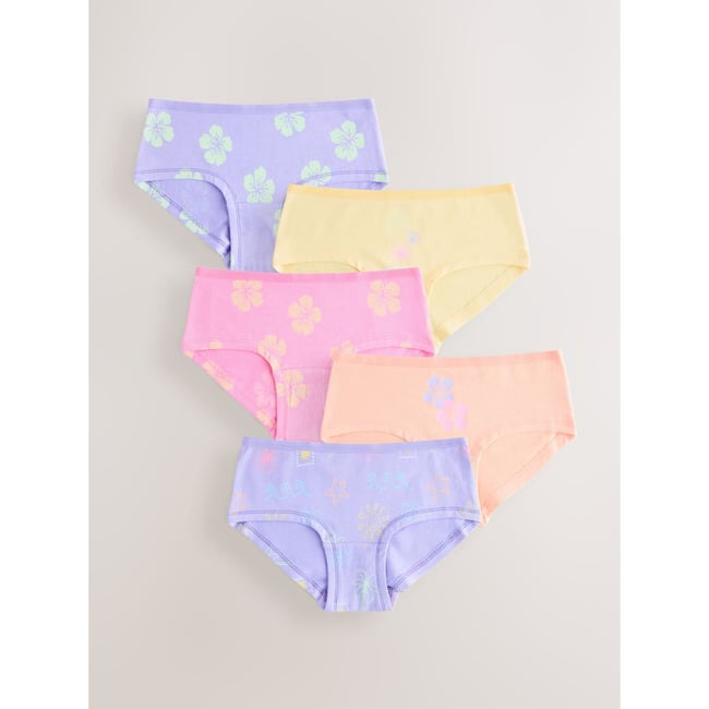 Slip imprimé taille basse, lot de 5 - NEXT