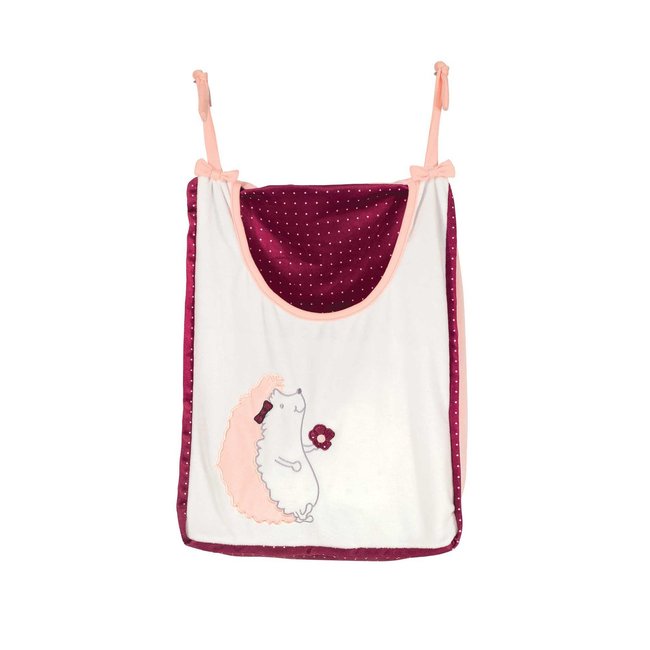 Vide poche de lit bébé blanc <span itemprop=