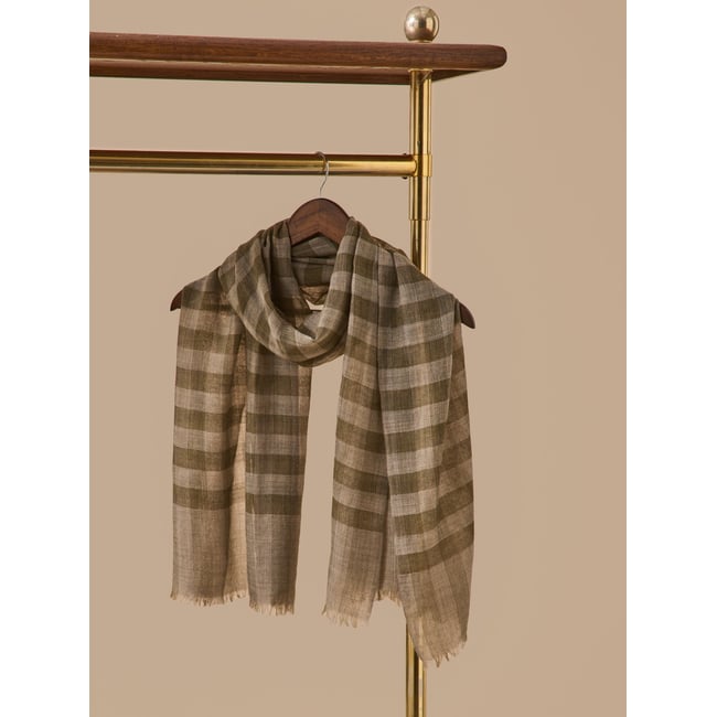 Écharpe twill carreaux - CYRILLUS