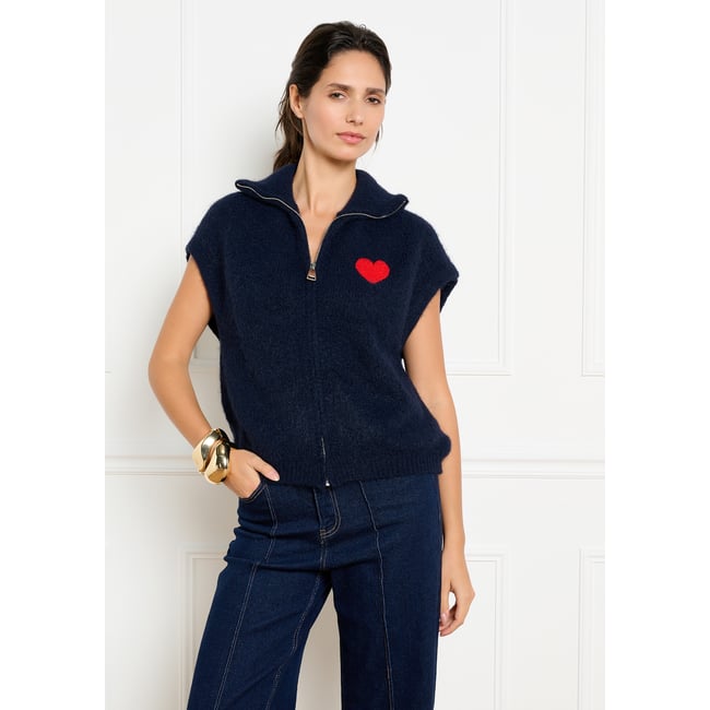 Pull sans manches zippé - LOLALIZA