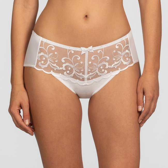 Essential Elegance Broderie Midi Knickers - PLAYTEX