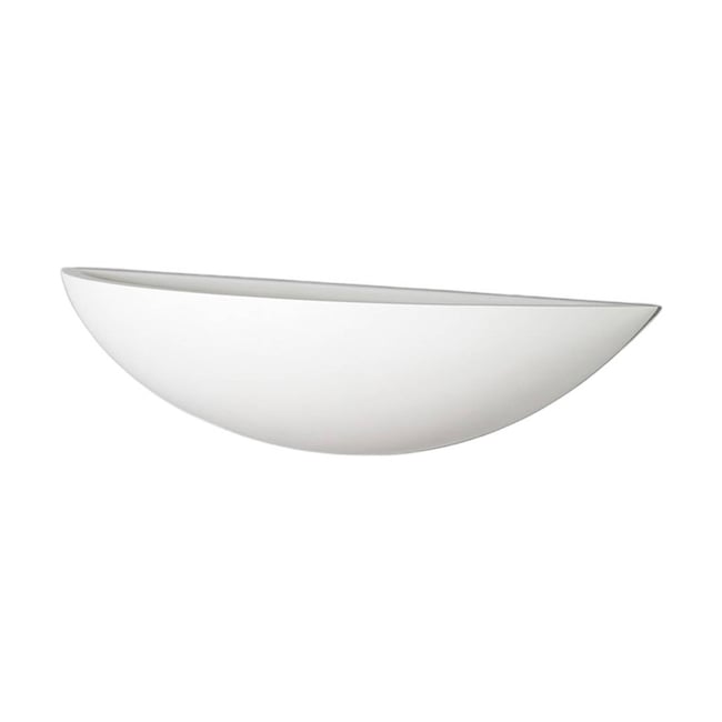 Applique en plâtre moderne, Guilia Couleur blanc <span itemprop=