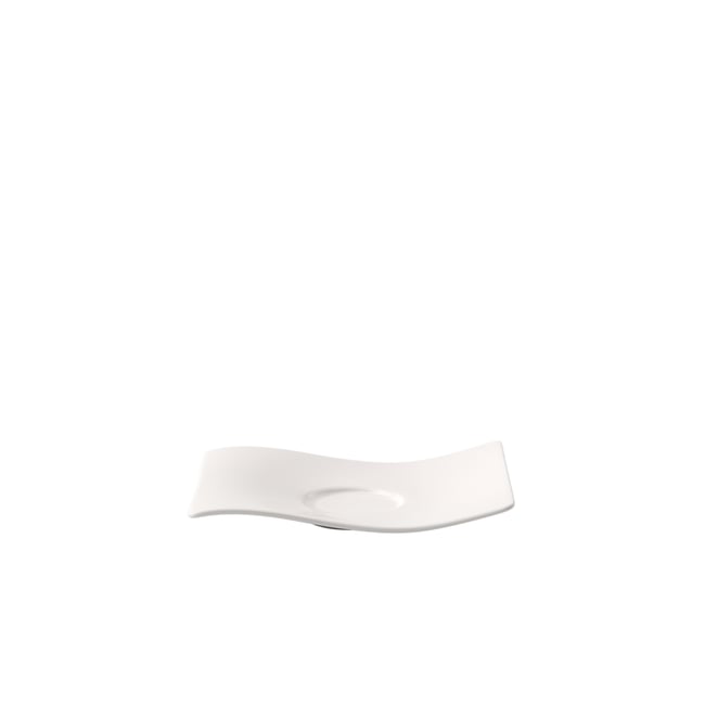 Soucoupe Tasse À Café/Thé NEWWAVE Couleur blanc <span itemprop=