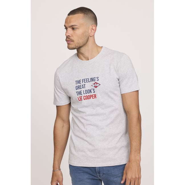 T-shirt manches courte coton regular ALEKO - LEE COOPER