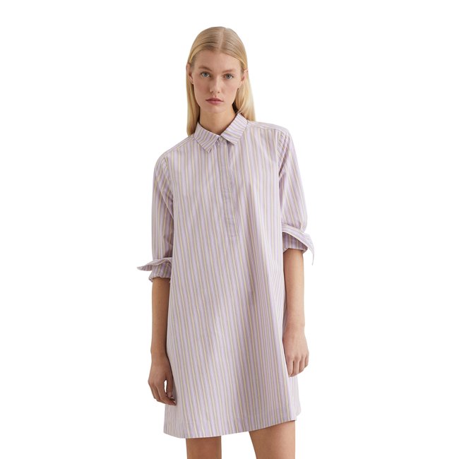Robe chemisier A-Shape avec des rayures teintées dans le fil - MARC O’POLO DENIM